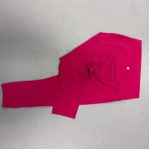 Lululemon red 7/8